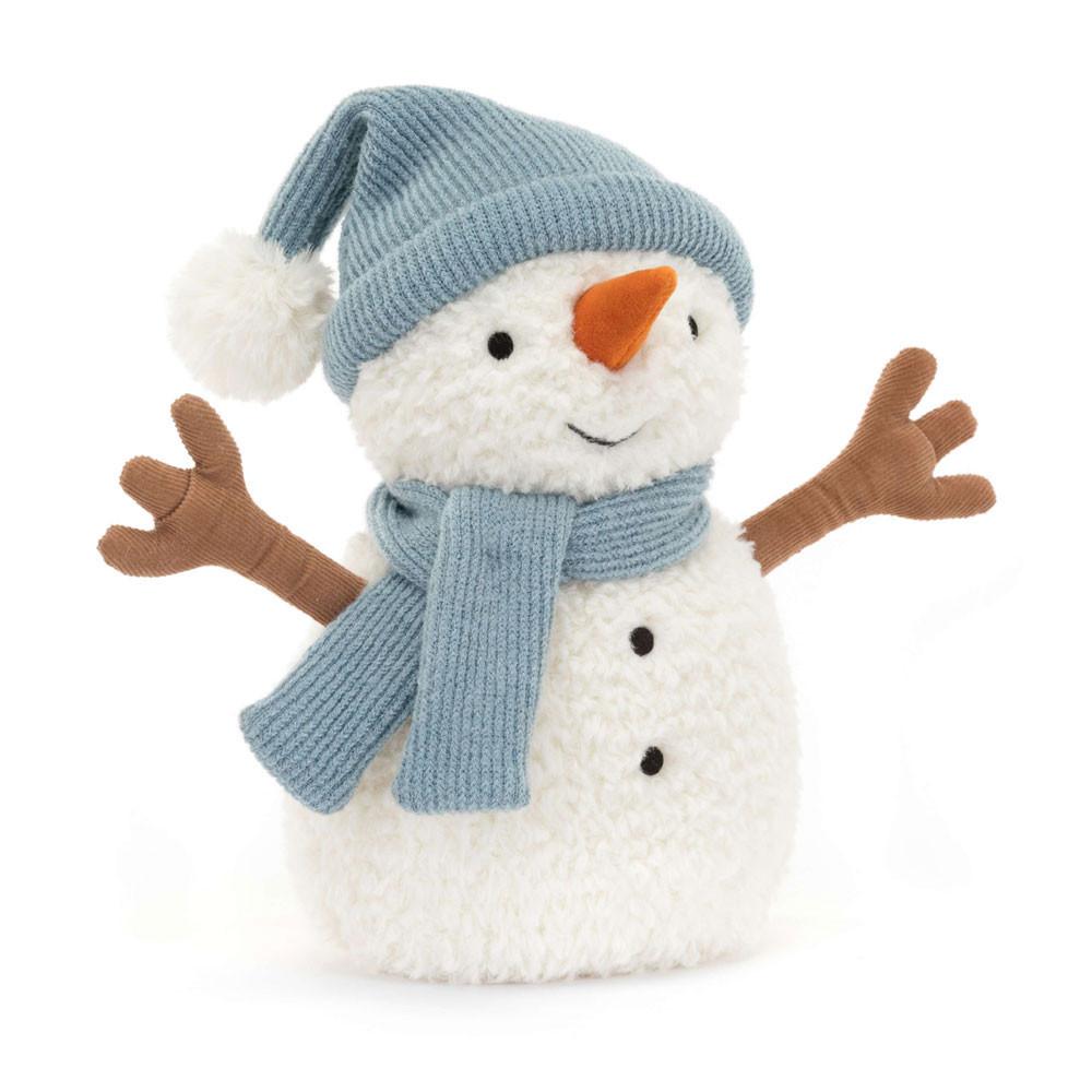 Jellycat Sammie Snowman 22cm x 13cm x 11cm Amuseables Weiß | Deutschland  980-FCPJDA