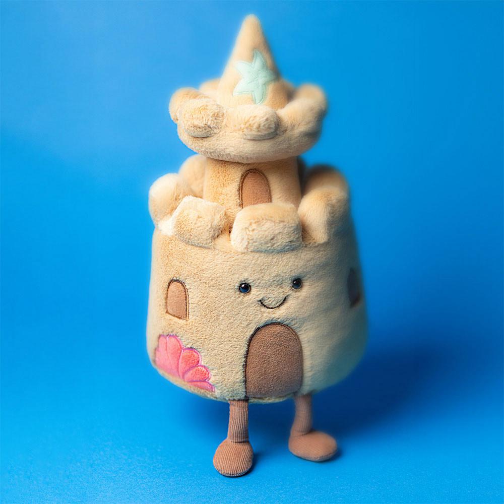 Jellycat Sandcastle 29cm x 15cm x 14cm Amuseables Beige | Deutschland  465-RUFQBZ