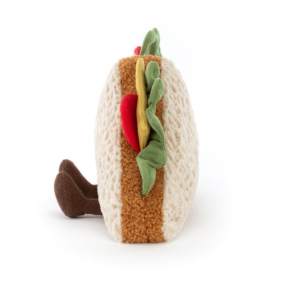 Jellycat Sandwich 18cm x 25cm x 7cm Amuseables Beige | Deutschland  072-LGRHTZ