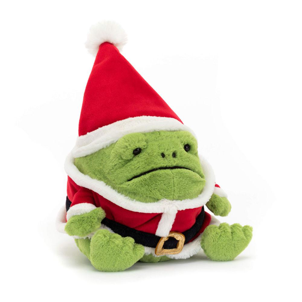 Jellycat Santa Ricky Rain Frog 16cm x 12cm x 13cm Animals Grün | Deutschland  693-DKGEPM