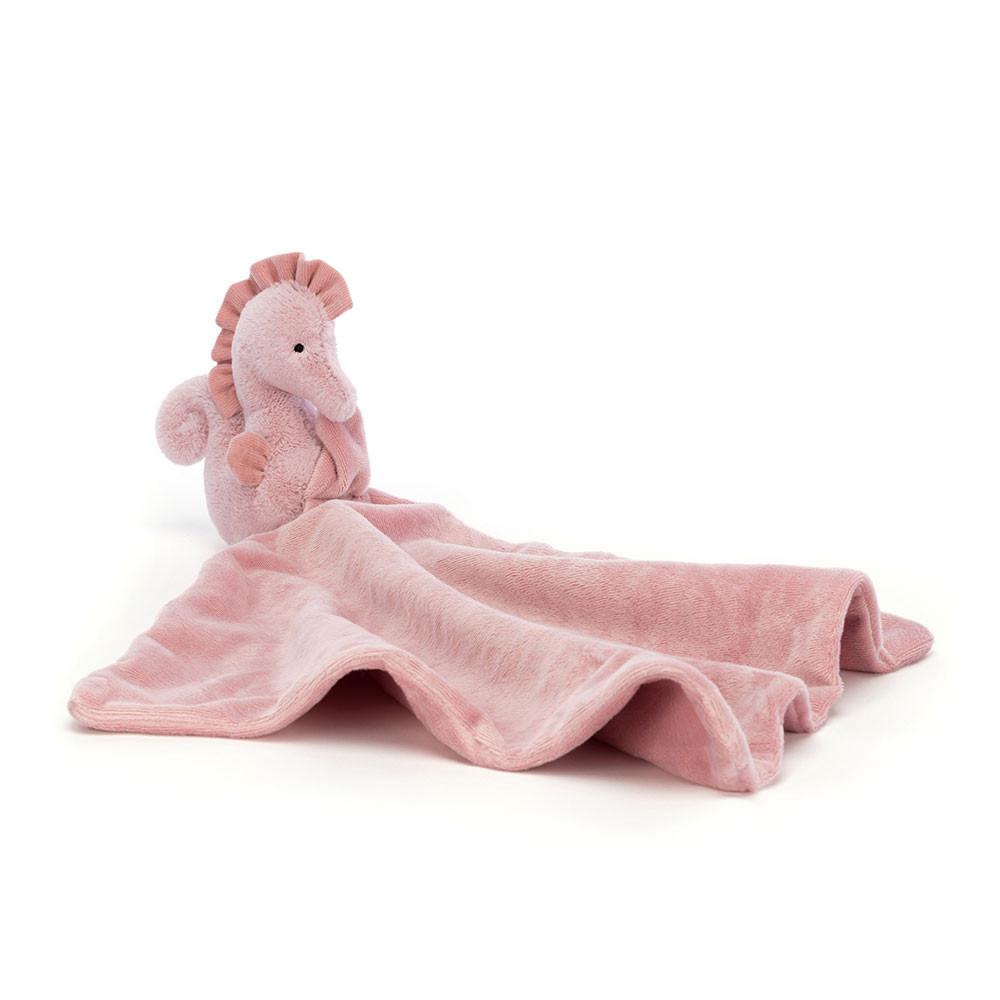 Jellycat Sienna Seahorse Soother 13cm x 34cm x 34cm Baby & Books Rosa | Deutschland  765-IZXYNC