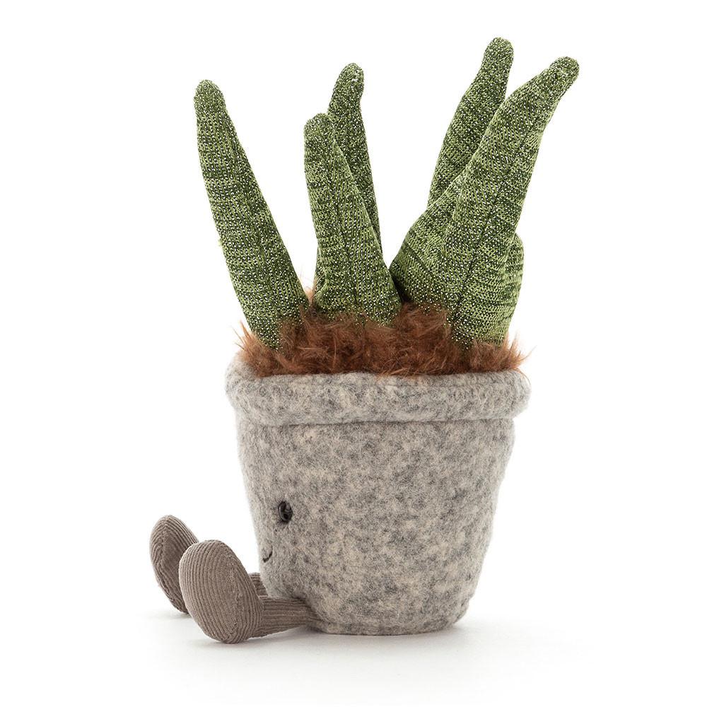 Jellycat Silly Succulent Aloe 21cm x 7cm x 6cm Amuseables Grün | Deutschland  308-EYNVPT
