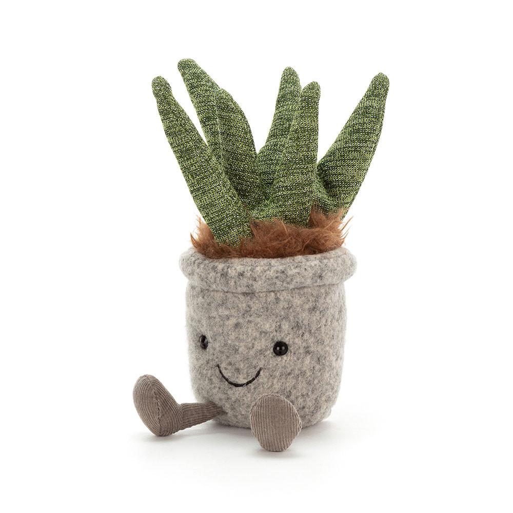 Jellycat Silly Succulent Aloe 21cm x 7cm x 6cm Amuseables Grün | Deutschland  308-EYNVPT