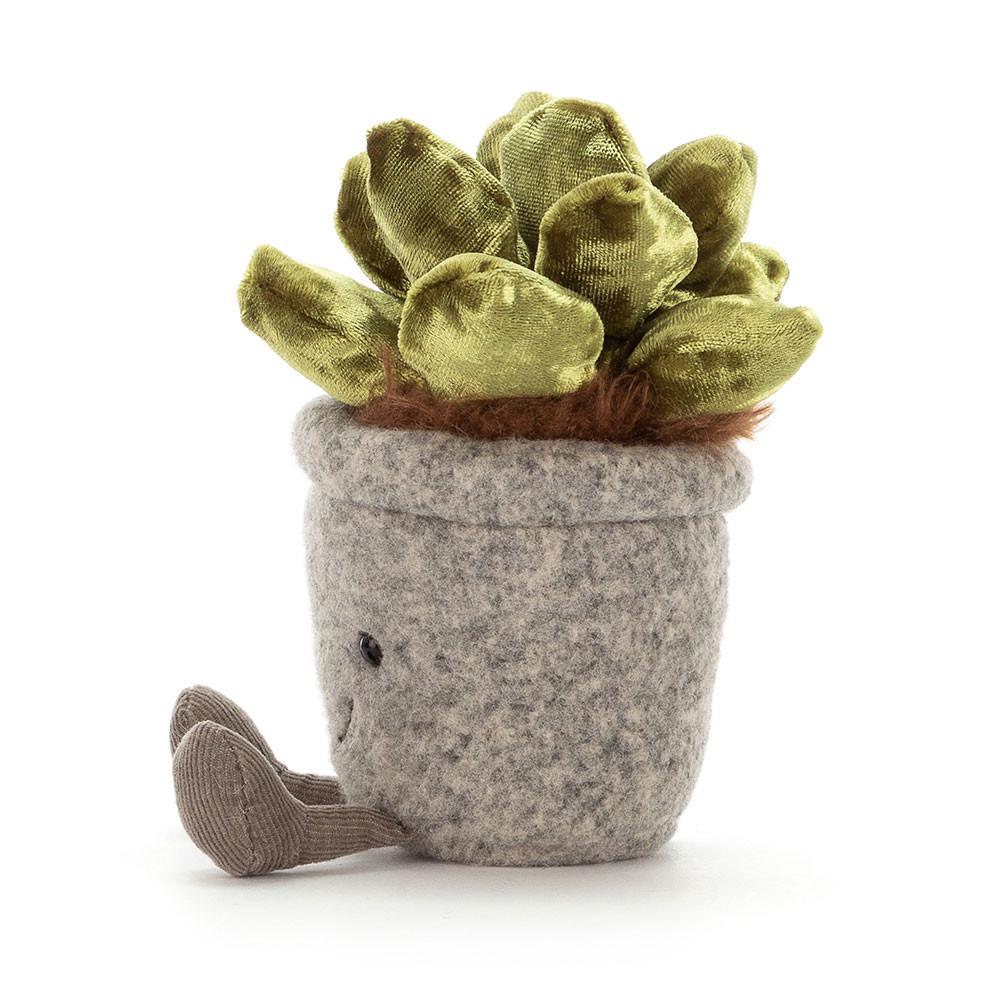 Jellycat Silly Succulent Jade 15cm x 7cm x 6cm Amuseables Grün | Deutschland  815-QLPAKU