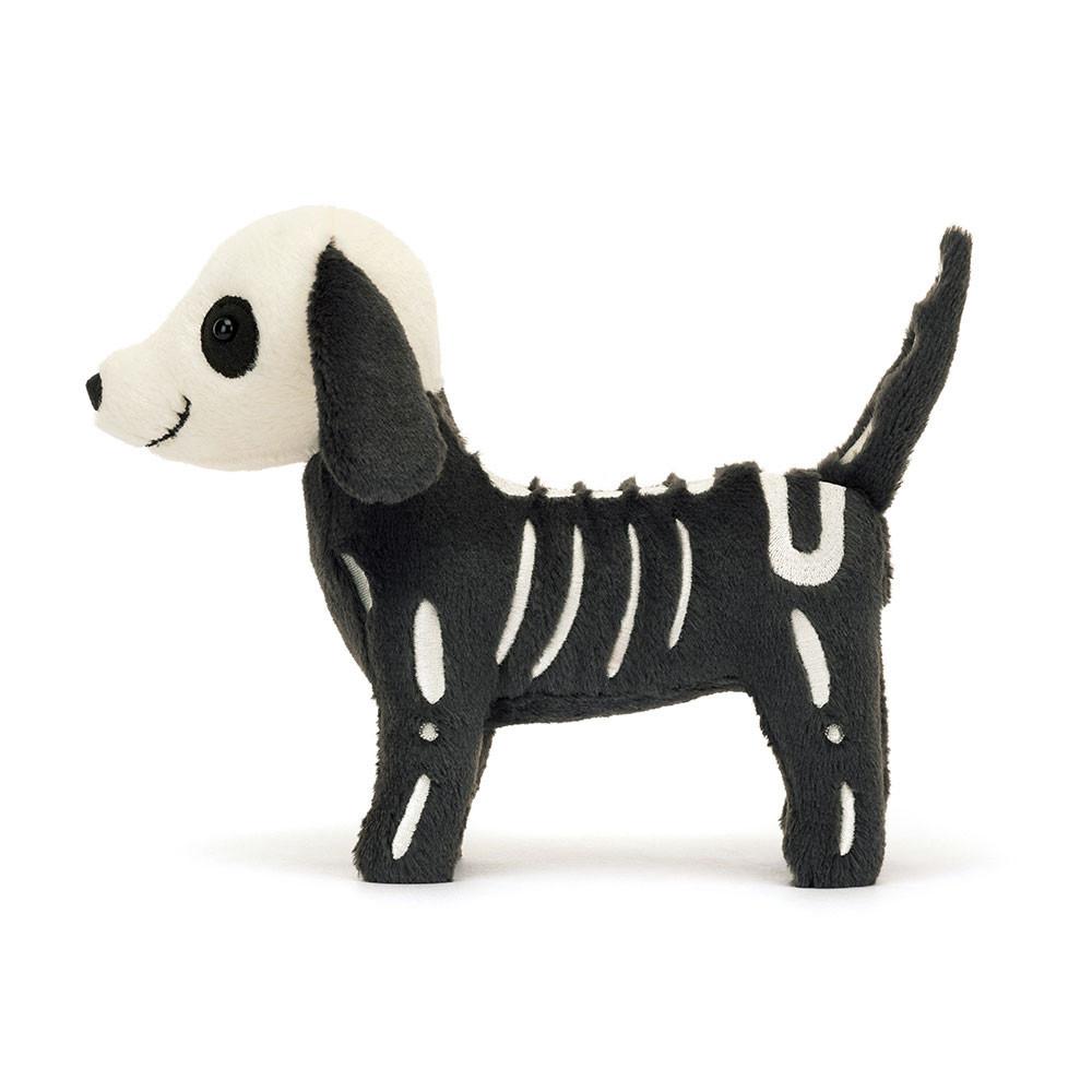 Jellycat Skeledog Dan 6.3in x 2.4in x 8.7in Animals Schwarz | Deutschland  792-NBLJSY