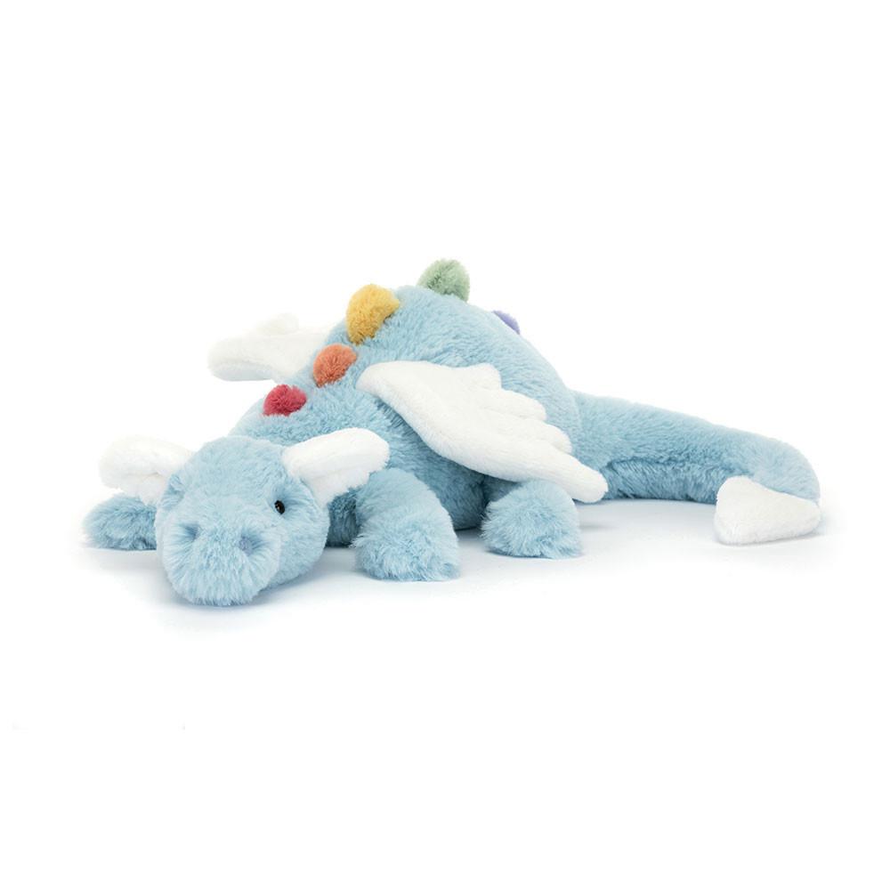 Jellycat Sky Dragon 12cm x 14cm x 50cm Animals Blau | Deutschland  086-JYVBEI