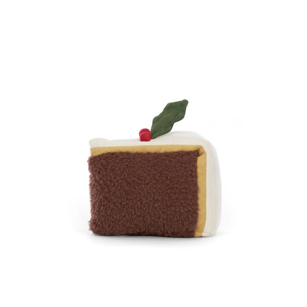 Jellycat Slice of Christmas Cake 12cm x 13cm x 8cm Amuseables Braun | Deutschland  021-XNAPTR
