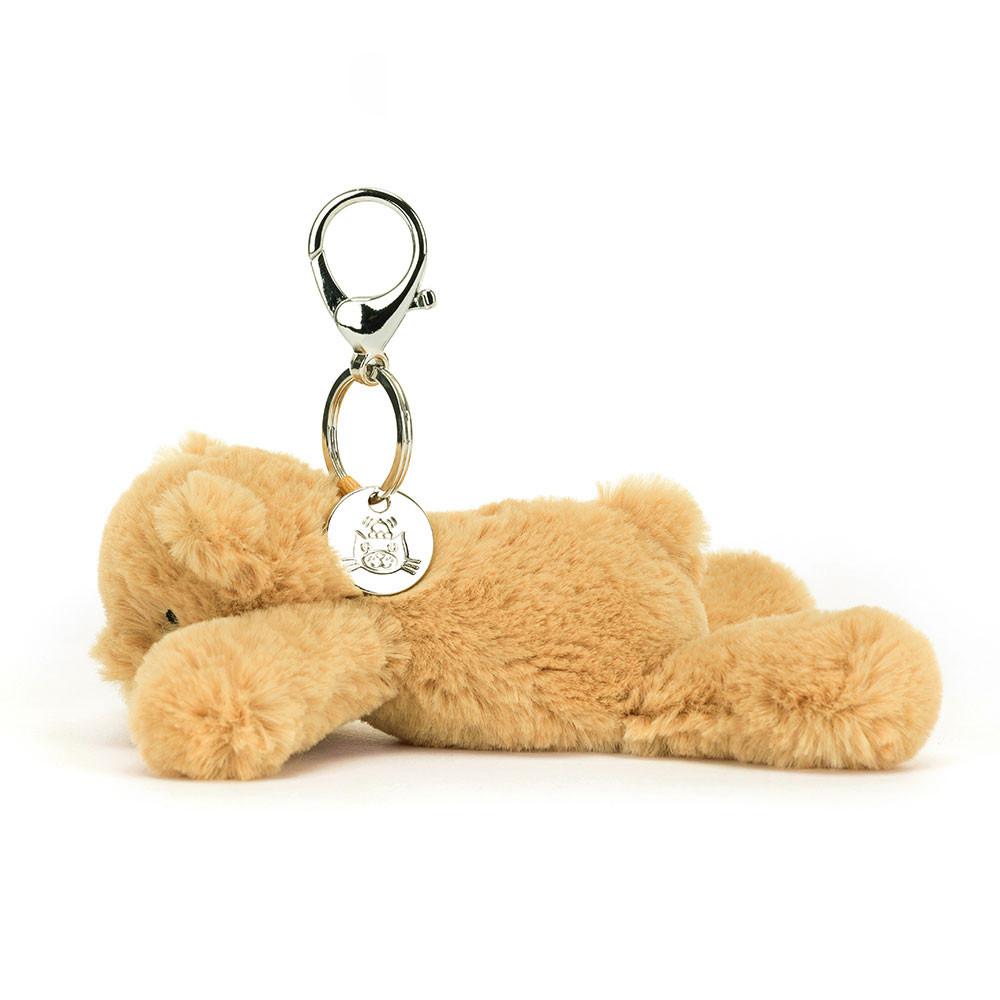 Jellycat Smudge Bear 13cm x 6cm x 16cm Bag Charm Braun | Deutschland  624-YXIOFM
