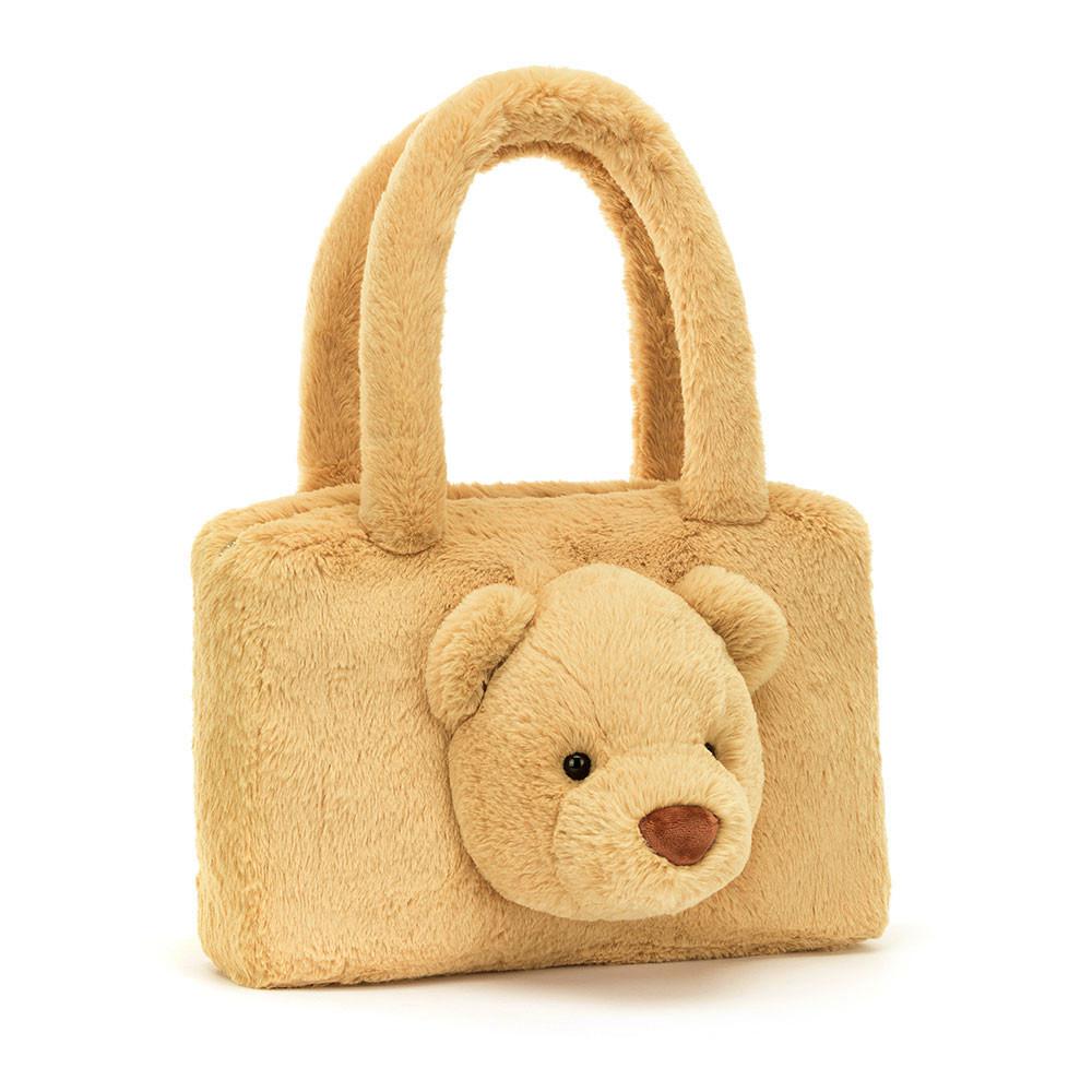Jellycat Smudge Bear Tote 24cm x 36cm x 8cm Tasche Braun | Deutschland  319-QRNFMX