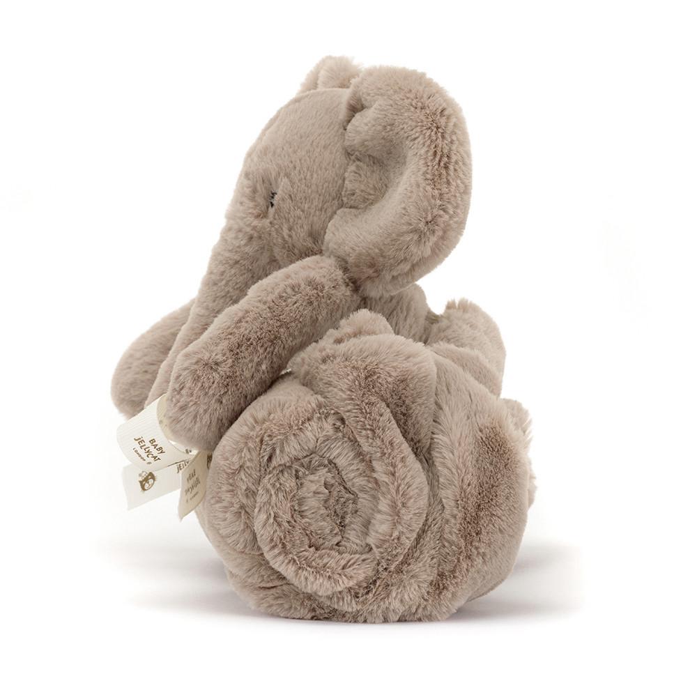 Jellycat Smudge Elephant Blankie 56cm x 70cm x 9cm Baby & Books Grau | Deutschland  765-OGJSPM