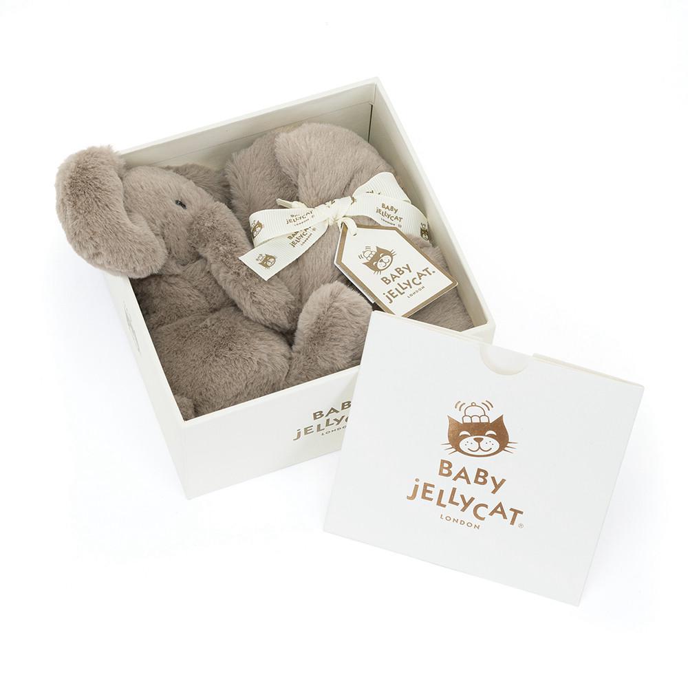 Jellycat Smudge Elephant Soother 15cm x 34cm x 34cm Baby & Books Grau | Deutschland  586-BRJWCM