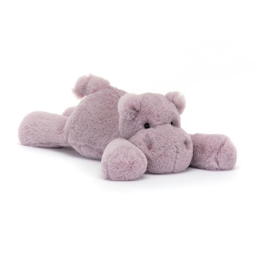 Jellycat Smudge Hippo 13cm x 11cm x 24cm Animals Lila | Deutschland  950-KNCQMH