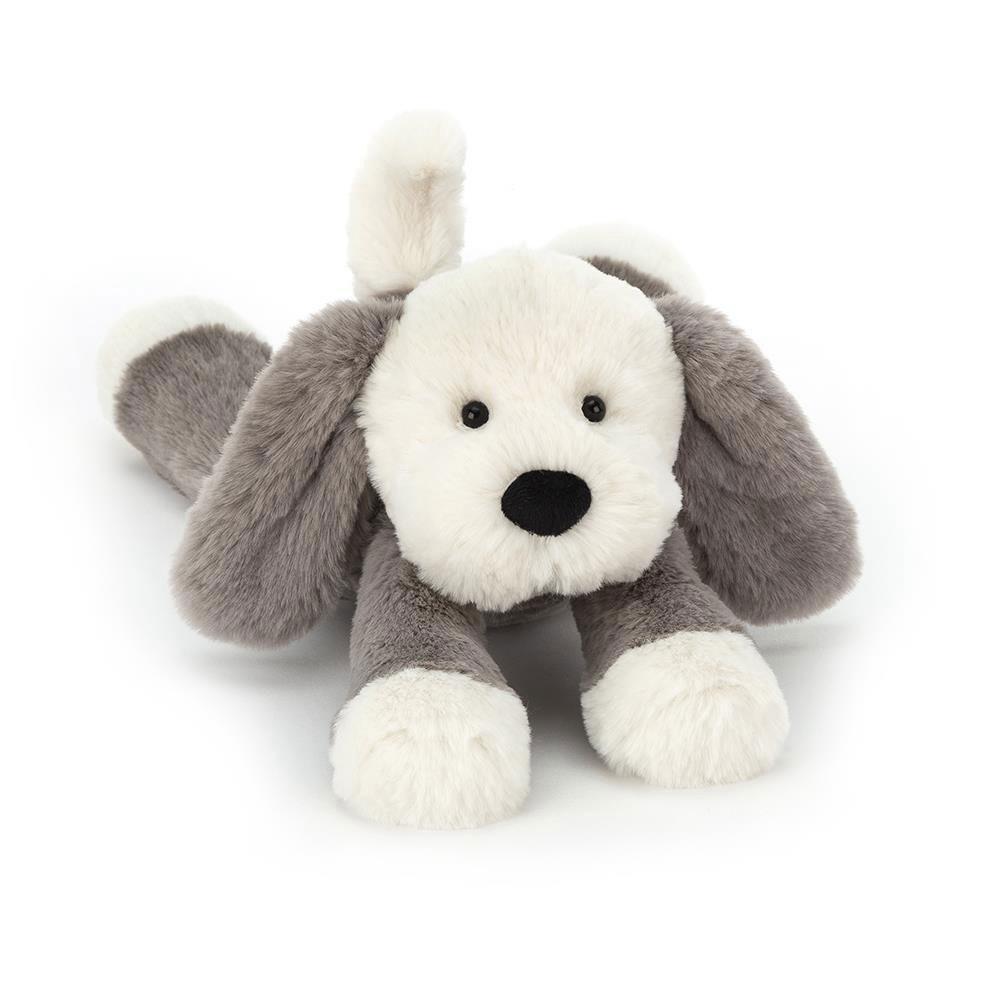 Jellycat Smudge Puppy 5.1in x 4.3in x 9.4in Animals Grau | Deutschland  147-QANHMC