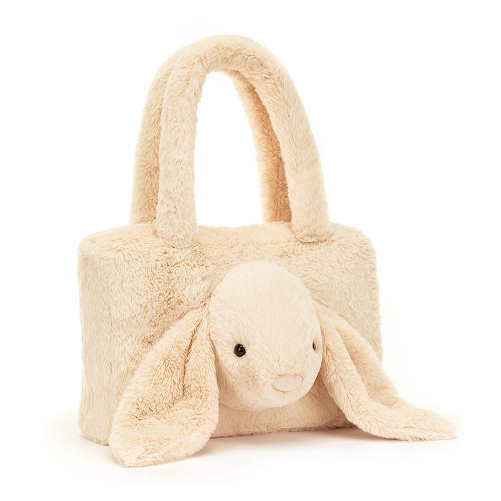 Jellycat Smudge Rabbit Tote 24cm x 36cm x 8cm Tasche Beige | Deutschland  592-ZFUEWI