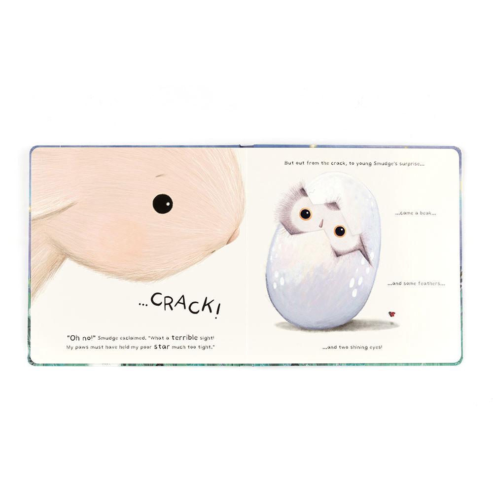 Jellycat Smudge Rabbit and the Falling Star Book 23cm x 23cm x 2cm Baby & Books Beige | Deutschland  139-FYBANW