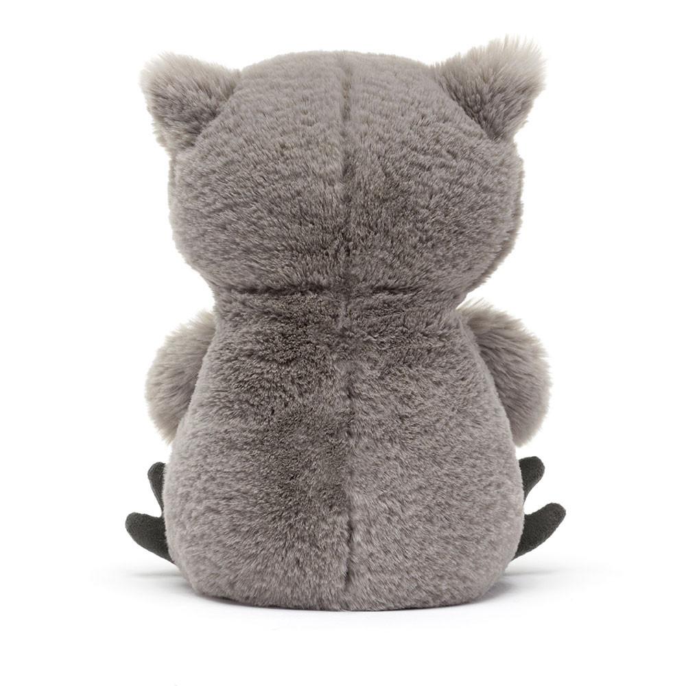 Jellycat Snoozling Owl 28cm x 14cm x 10cm Animals Grau | Deutschland  013-NYIKFJ