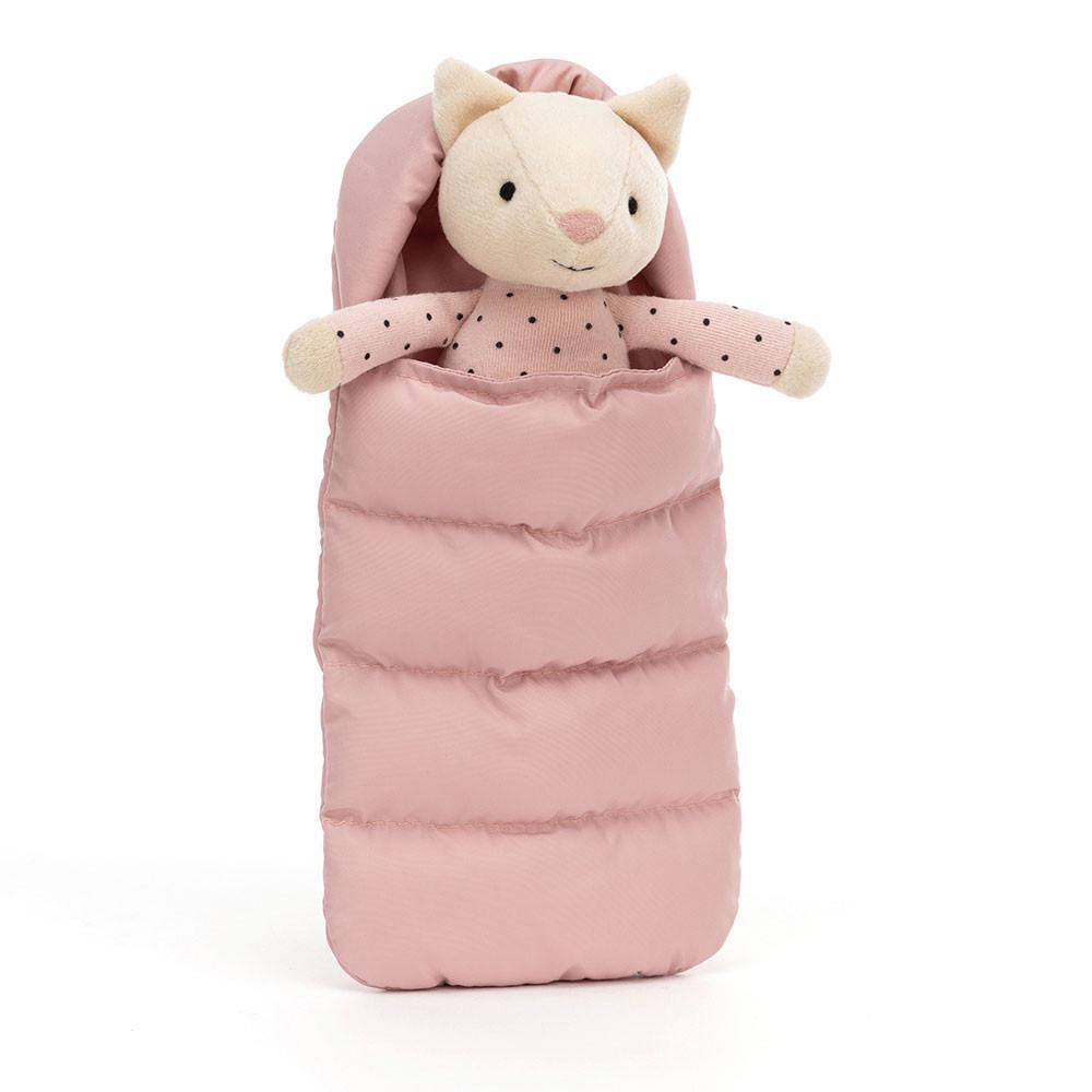 Jellycat Snuggler Cat 9.1in x 4.7in x 2.4in Animals Rosa | Deutschland  628-RYLEWF