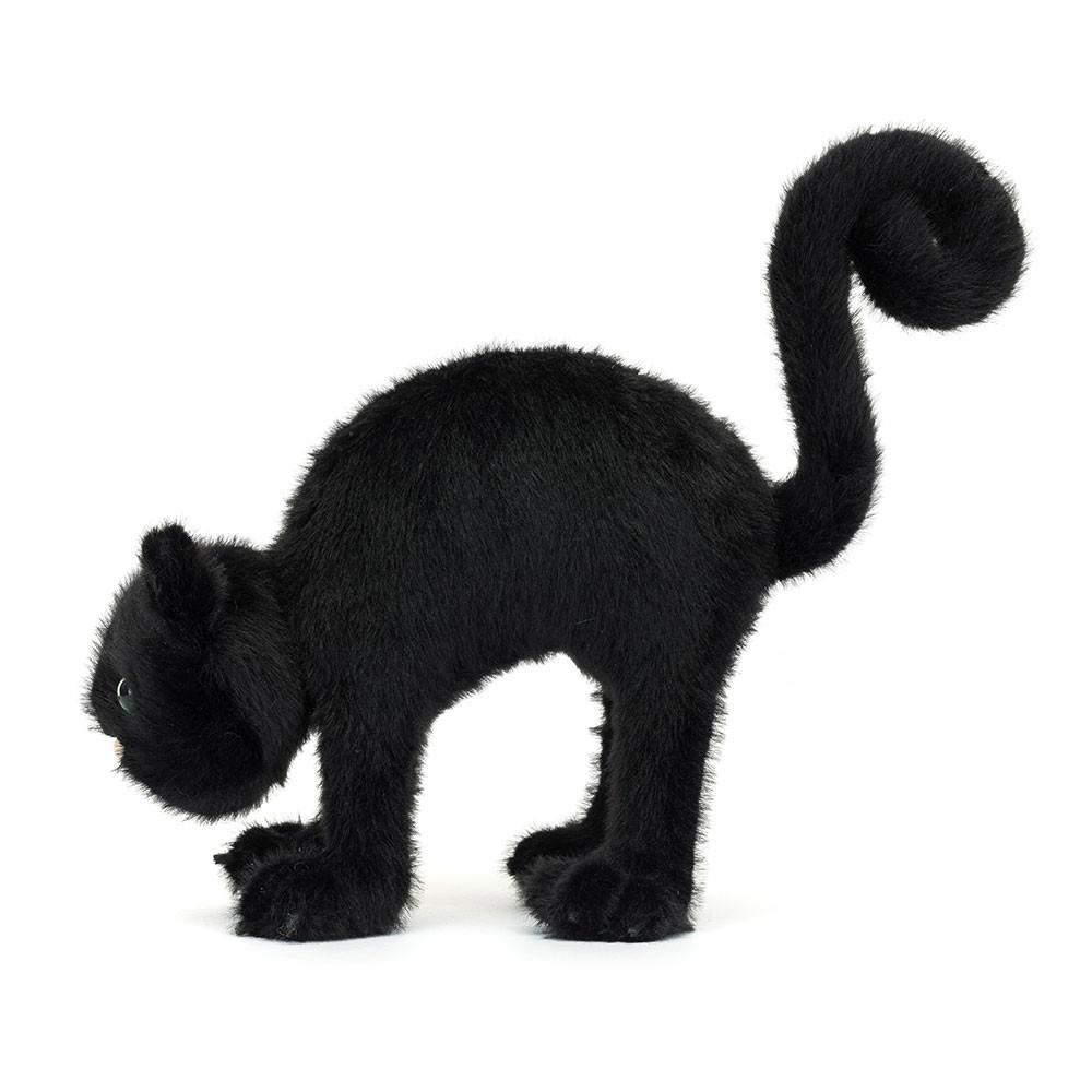 Jellycat Spookipaws Cat 7.9in x 2.8in x 9.8in Animals Schwarz | Deutschland  647-JZBMRH