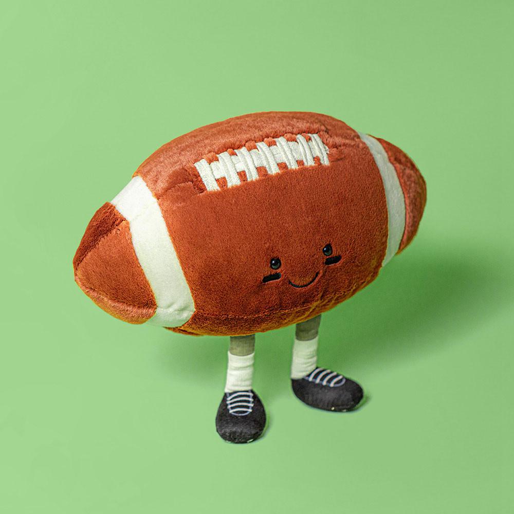 Jellycat Sports American Football 25cm x 28cm x 16cm Amuseables Braun | Deutschland  092-CJDFNE