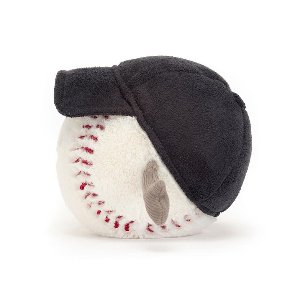 Jellycat Sports Baseball 10cm x 10cm x 10cm Amuseables Weiß | Deutschland  371-RECYLF
