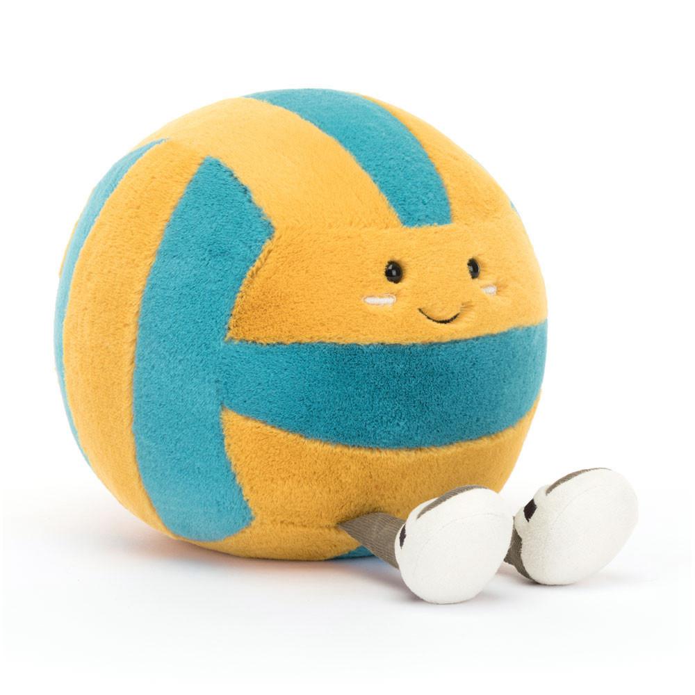 Jellycat Sports Beach Volley 26cm x 21cm x 21cm Amuseables Gelb | Deutschland  853-ZYGWSI