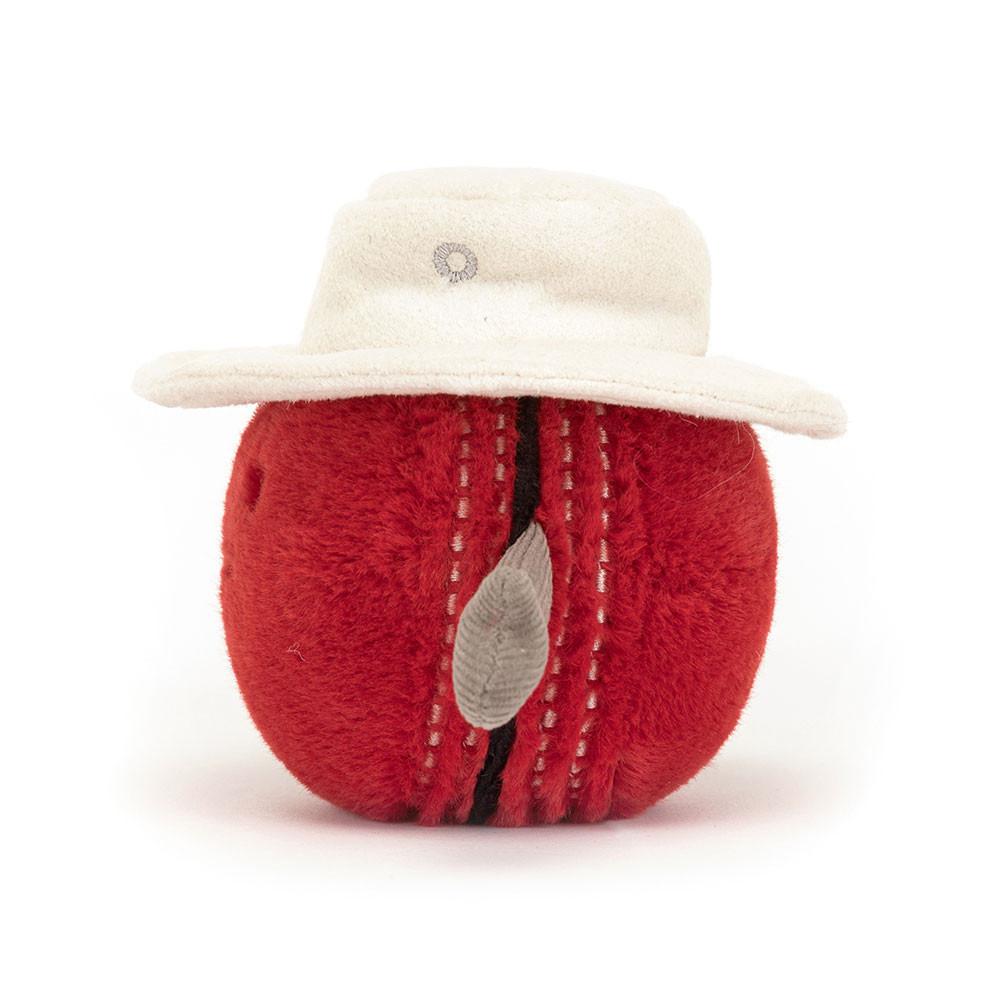 Jellycat Sports Cricket Ball 10cm x 9cm x 9cm Amuseables Rot | Deutschland  759-MLIKRD