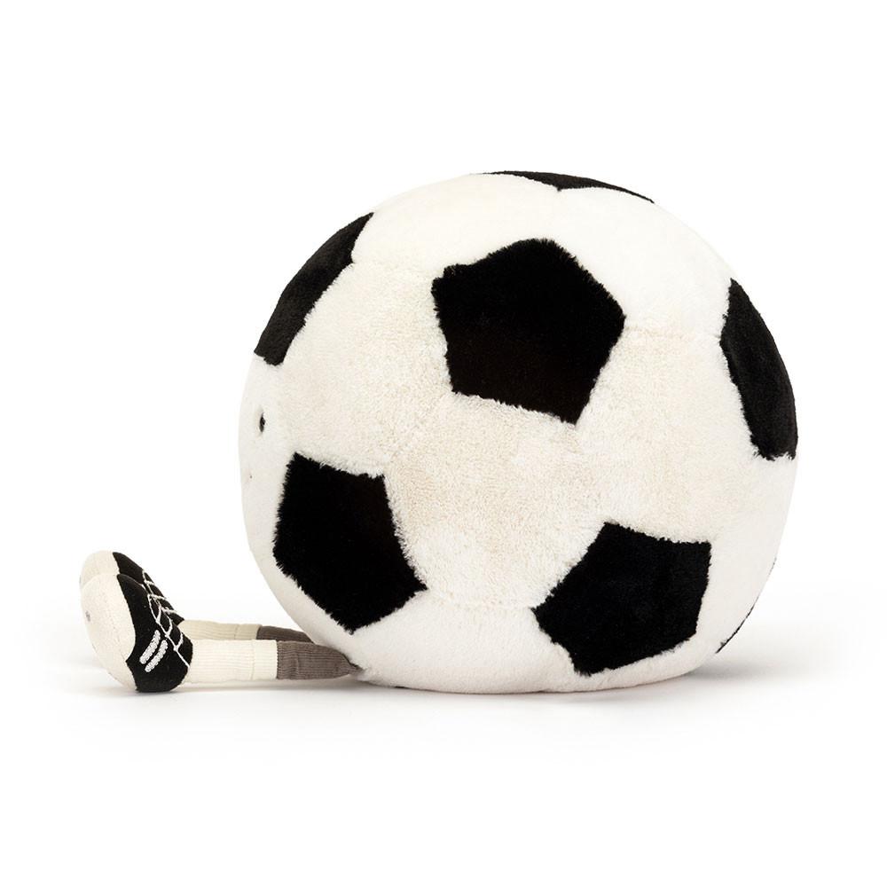 Jellycat Sports Football 31cm x 21cm x 21cm Amuseables Weiß | Deutschland  645-DPQMYR