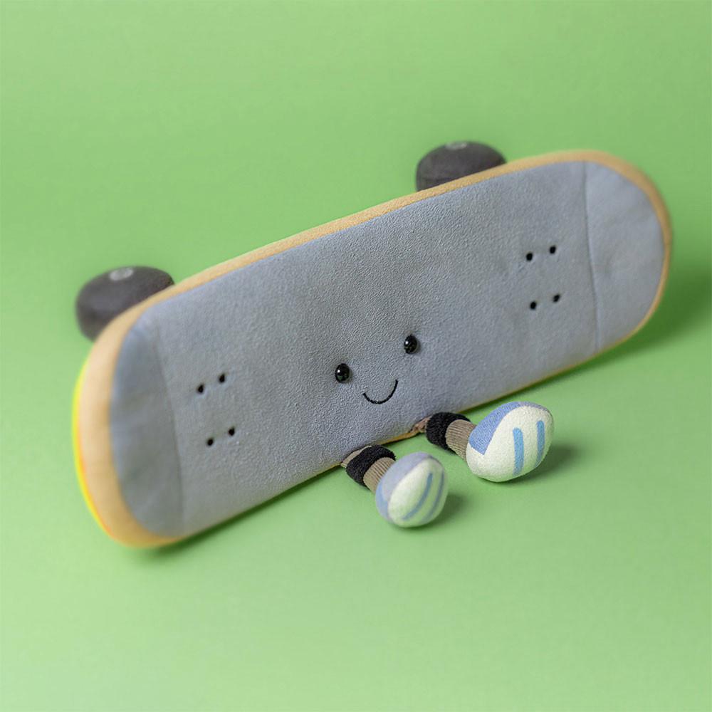 Jellycat Sports Skateboarding 15cm x 34cm x 8cm Amuseables Blau | Deutschland  591-PQBFMW