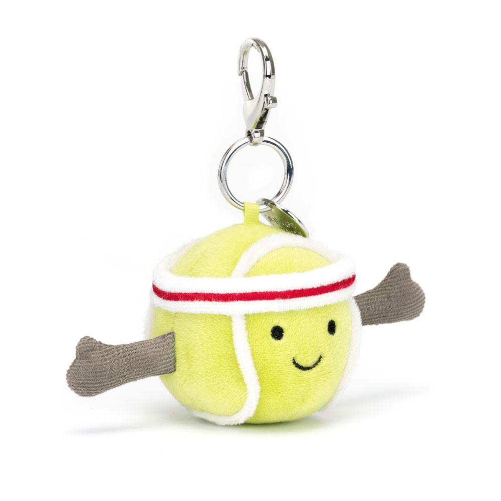 Jellycat Sports Tennis 13cm x 6cm x 6cm Bag Charm Grün | Deutschland  986-PITRMG
