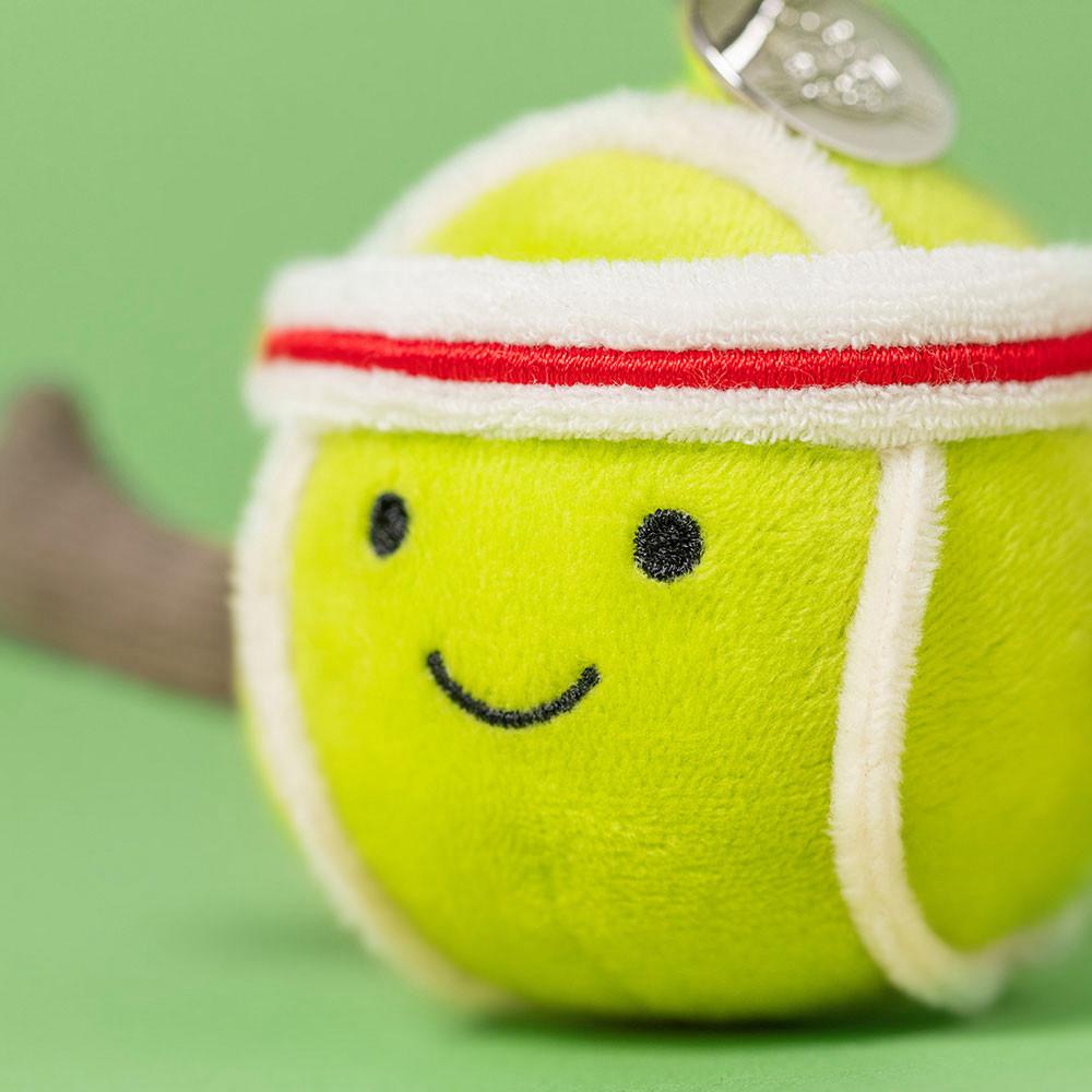 Jellycat Sports Tennis 13cm x 6cm x 6cm Bag Charm Grün | Deutschland  165-KVLNZJ