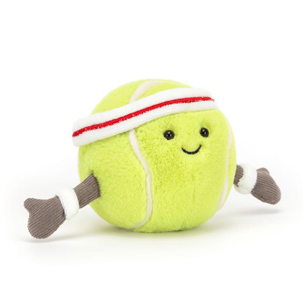 Jellycat Sports Tennis Ball 9cm x 9cm x 9cm Amuseables Grün | Deutschland  053-IBDERO