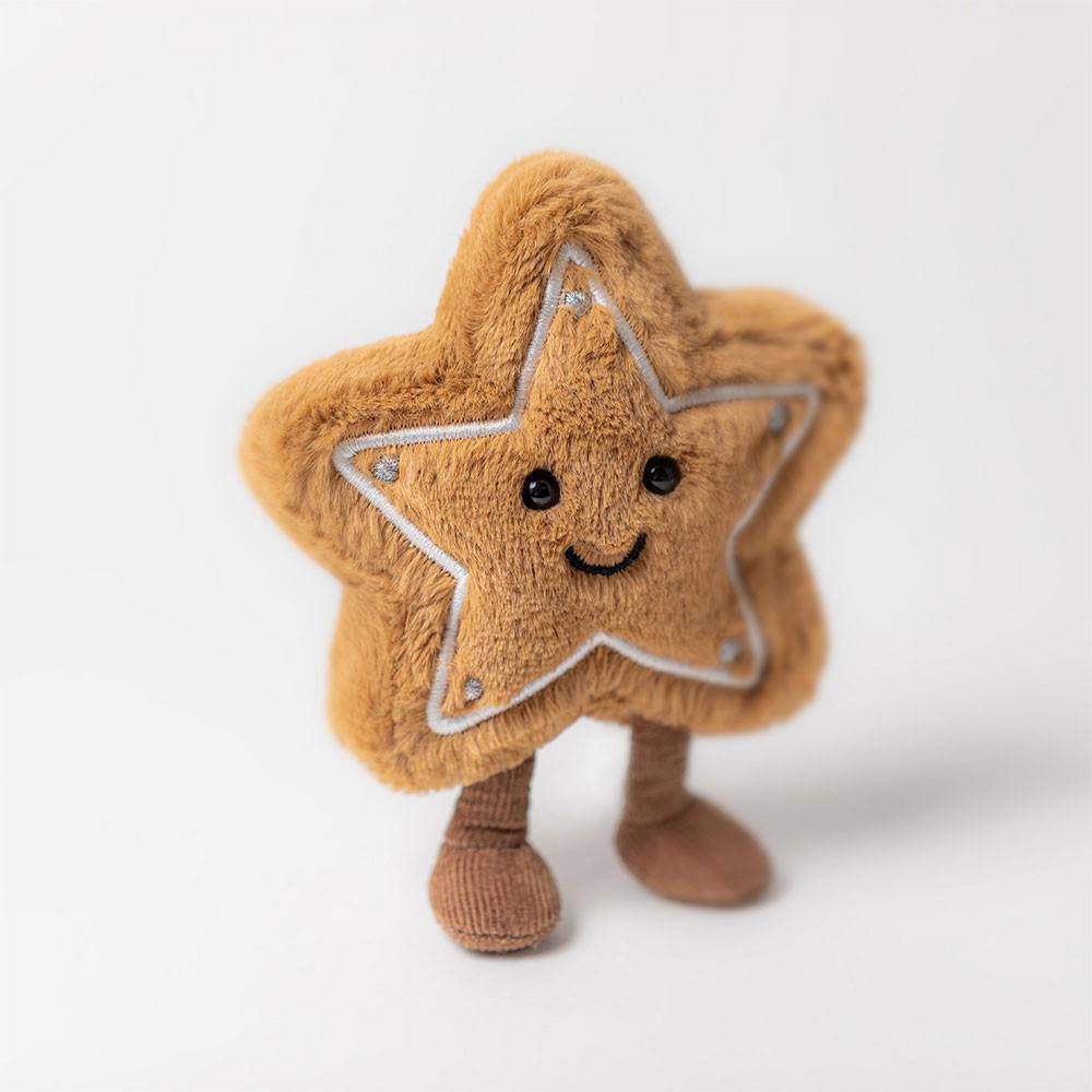 Jellycat Star Cookie 13cm x 10cm x 3cm Amuseables Braun | Deutschland  962-WXSEMG