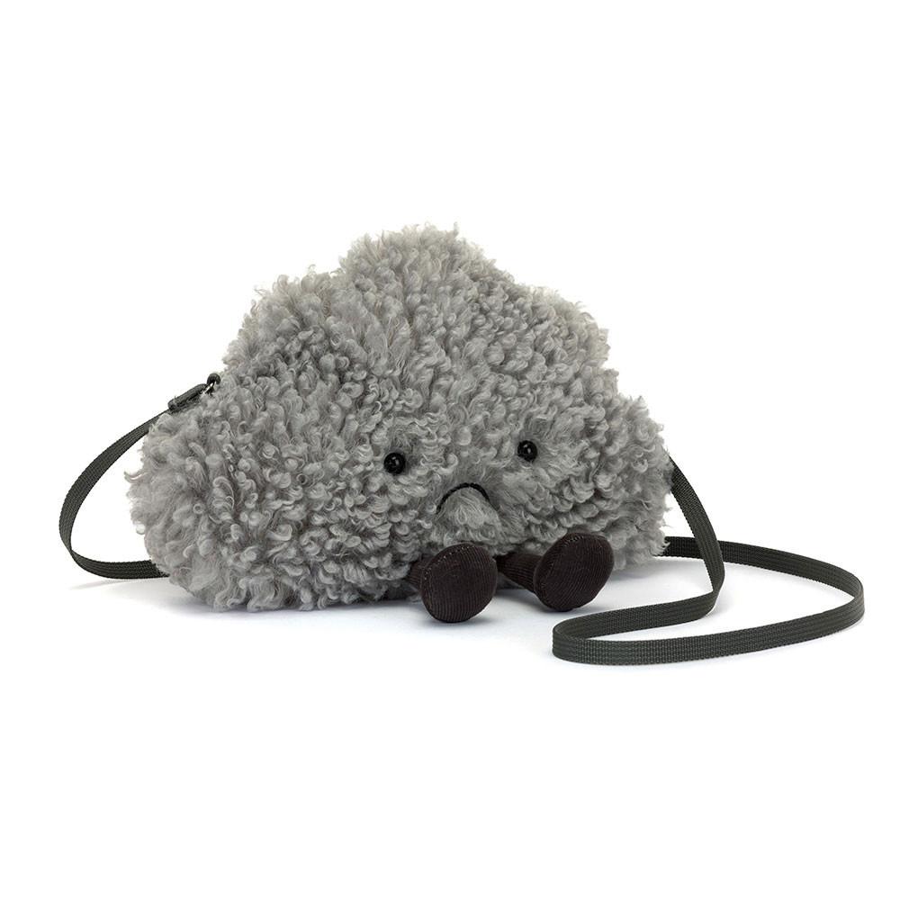 Jellycat Storm Cloud 20cm x 24cm x 5cm Tasche Grau | Deutschland  745-YVOQZU