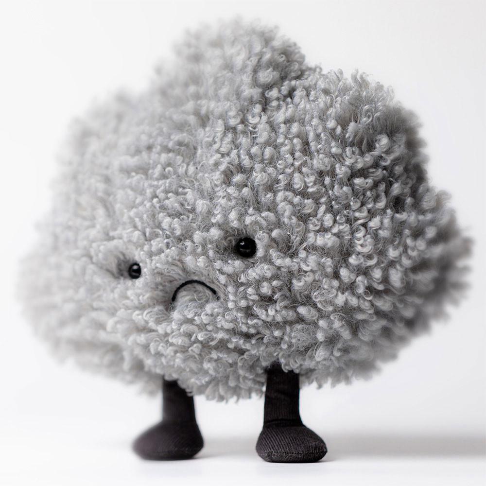 Jellycat Storm Cloud 23cm x 26cm x 11cm Amuseables Grau | Deutschland  358-HUQALJ