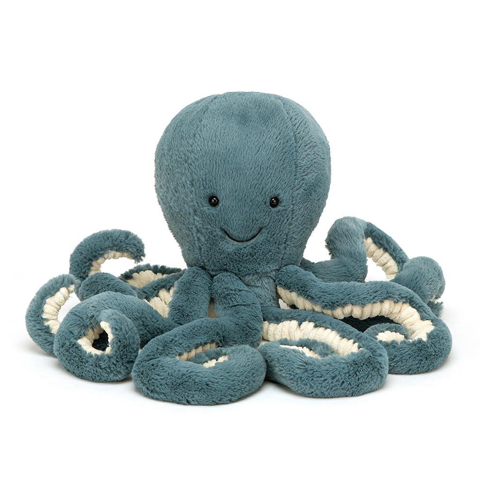 Jellycat Storm Octopus 27cm x 10cm x 10cm Animals Blau | Deutschland  374-AQSVFR