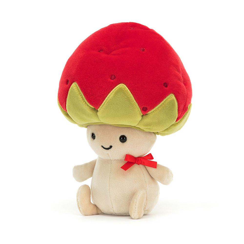 Jellycat Straw-Beret Sallie 17cm x 12cm x 6cm Amuseables Rot | Deutschland  926-KURVWX