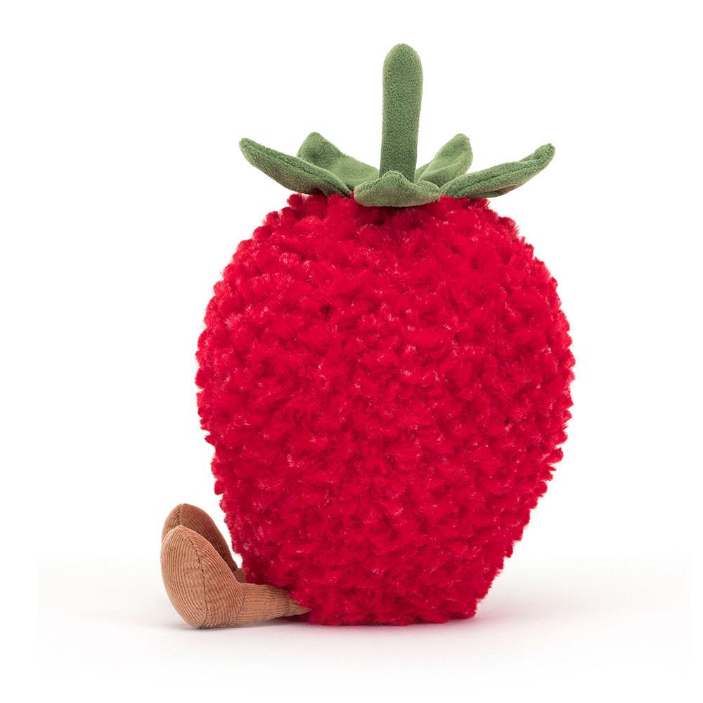 Jellycat Strawberry 20cm x 13cm x 9cm Amuseables Rot | Deutschland  583-PJLQYF