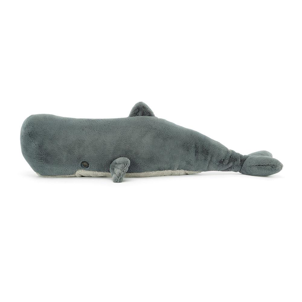 Jellycat Sullivan the Sperm Whale 21cm x 19cm x 73cm Animals Grau | Deutschland  325-HBRCJX