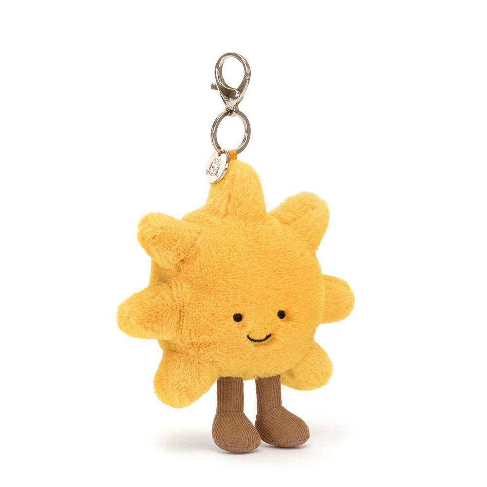 Jellycat Sun 20cm x 14cm x 4cm Bag Charm Gelb | Deutschland  062-MQUITR