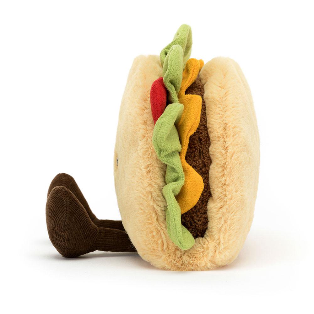 Jellycat Taco 13cm x 17cm x 5cm Amuseables Beige | Deutschland  912-NOPAZR