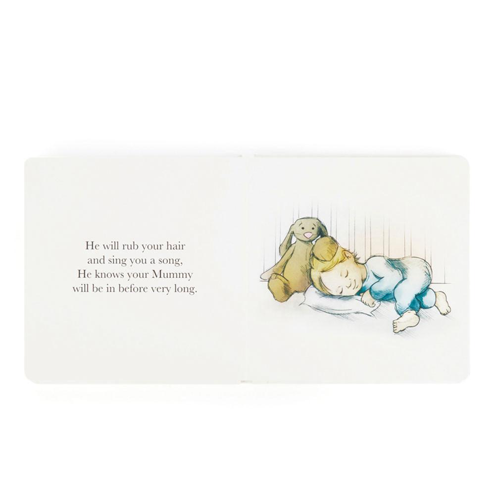 Jellycat The Magic Bunny Book and Bashful Cottontail Bunny Medium Discover Braun | Deutschland  861-AHFSGE