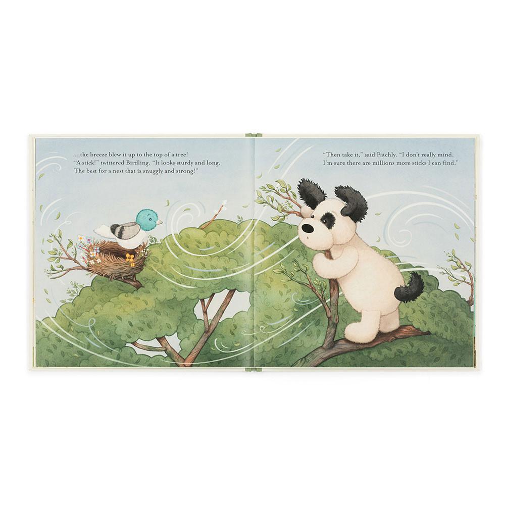 Jellycat The Pick of the Sticks Book 24cm x 25cm x 2cm Baby & Books Weiß | Deutschland  258-MODASF