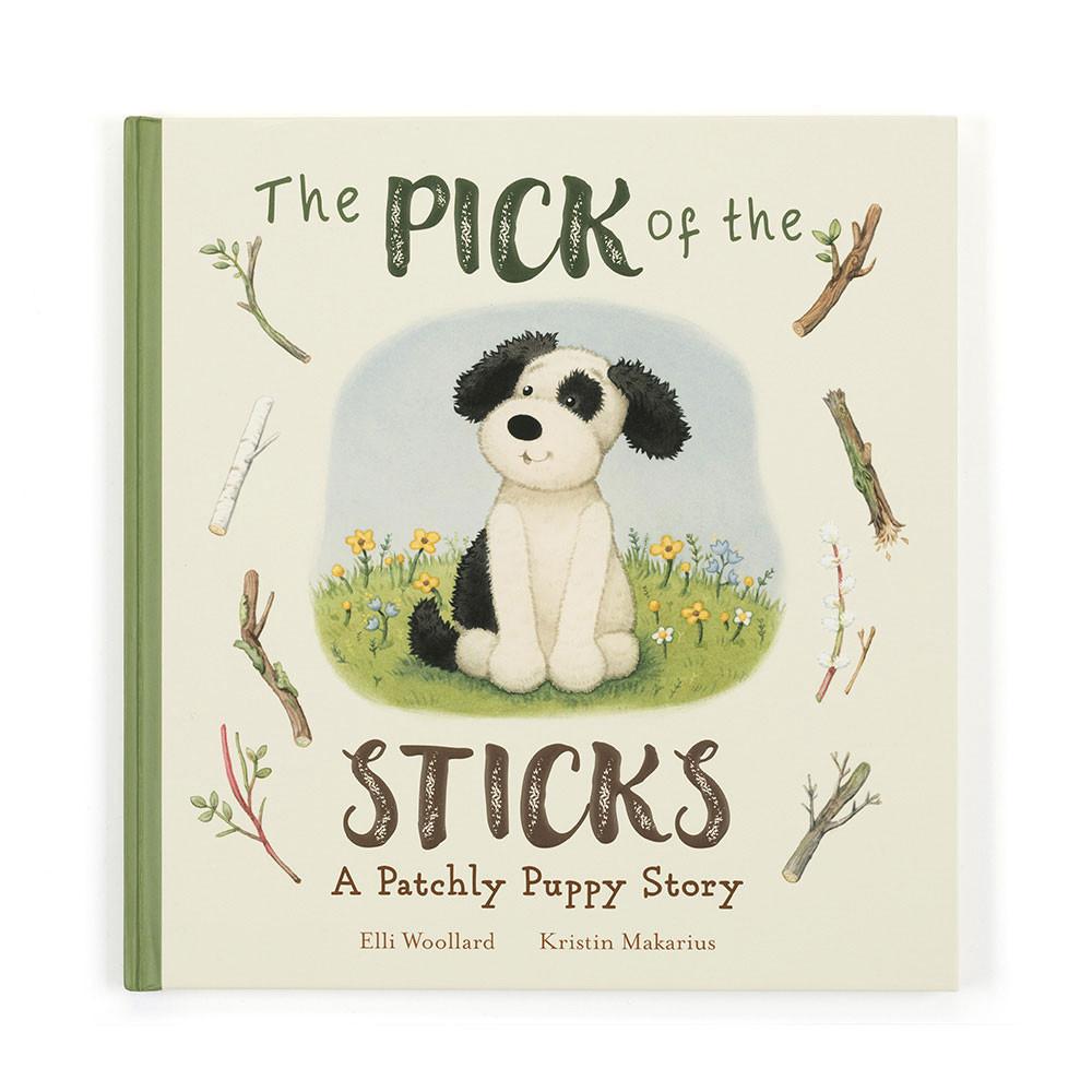 Jellycat The Pick of the Sticks Book 24cm x 25cm x 2cm Baby & Books Weiß | Deutschland  258-MODASF