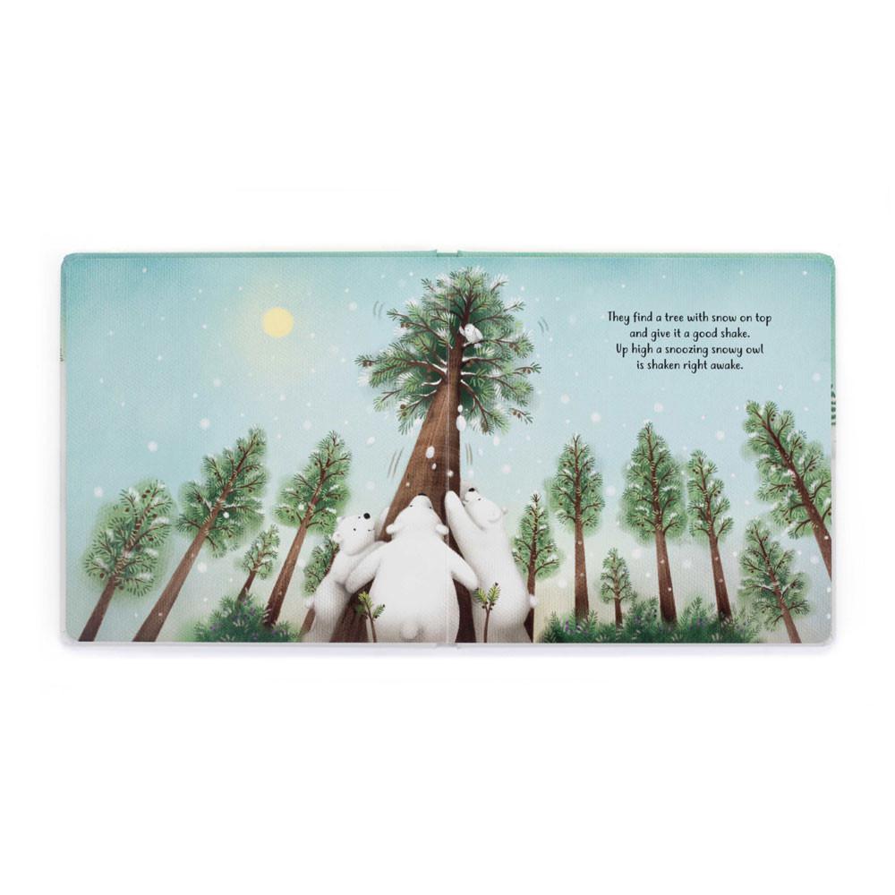 Jellycat The Playful Polar Bears Book 21cm x 21cm x 2cm Baby & Books Weiß | Deutschland  087-NFEJPX