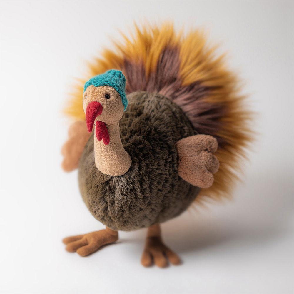 Jellycat Theo Turkey 29cm x 14cm x 20cm Animals Braun | Deutschland  708-INMCEF