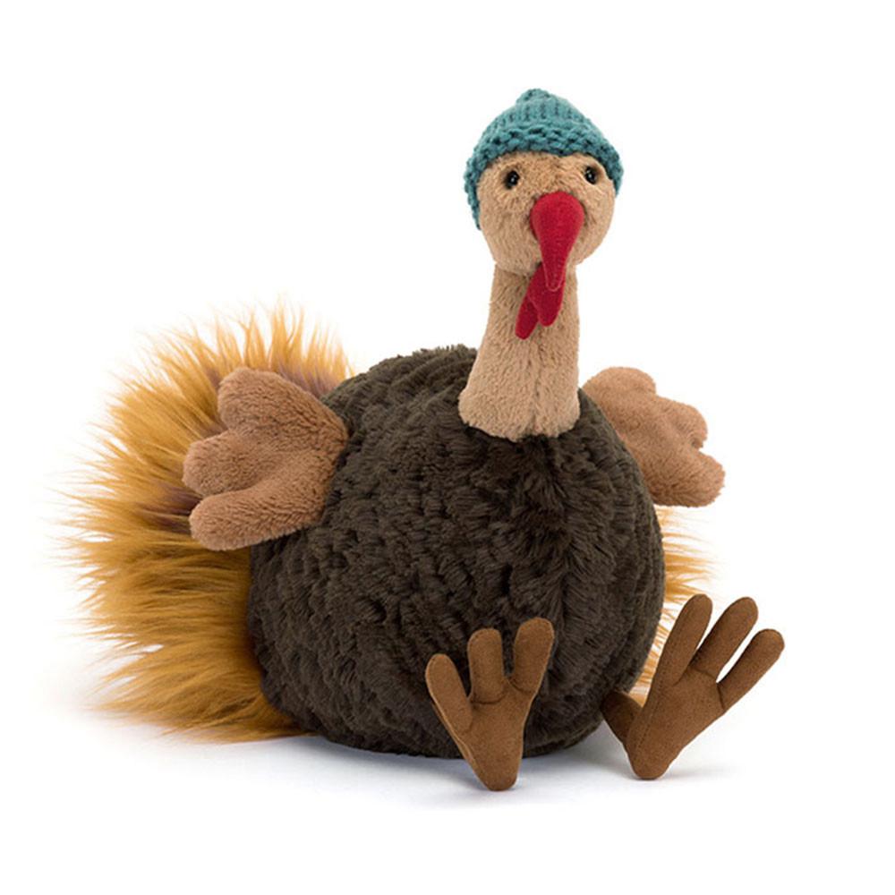 Jellycat Theo Turkey 29cm x 14cm x 20cm Animals Braun | Deutschland  708-INMCEF