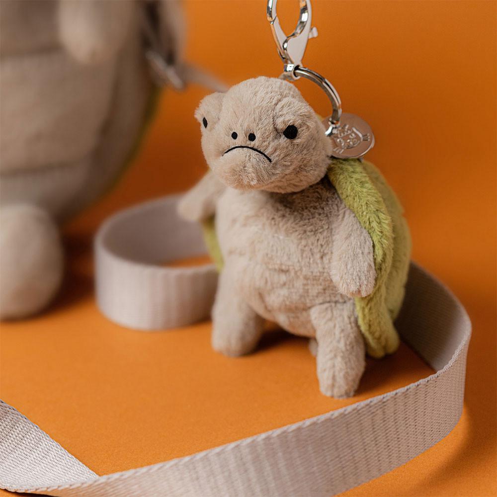 Jellycat Timmy Turtle 15cm x 7cm x 6cm Bag Charm Grün | Deutschland  673-GIMORS