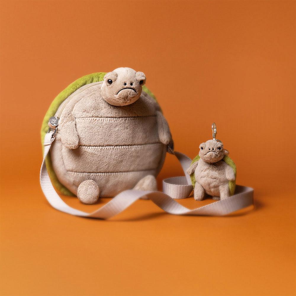 Jellycat Timmy Turtle 26cm x 22cm x 5cm Tasche Grün | Deutschland  782-KDCHBZ