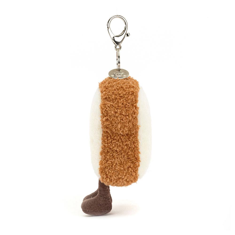 Jellycat Toast 19cm x 9cm x 4cm Bag Charm Braun | Deutschland  385-TYWFOV