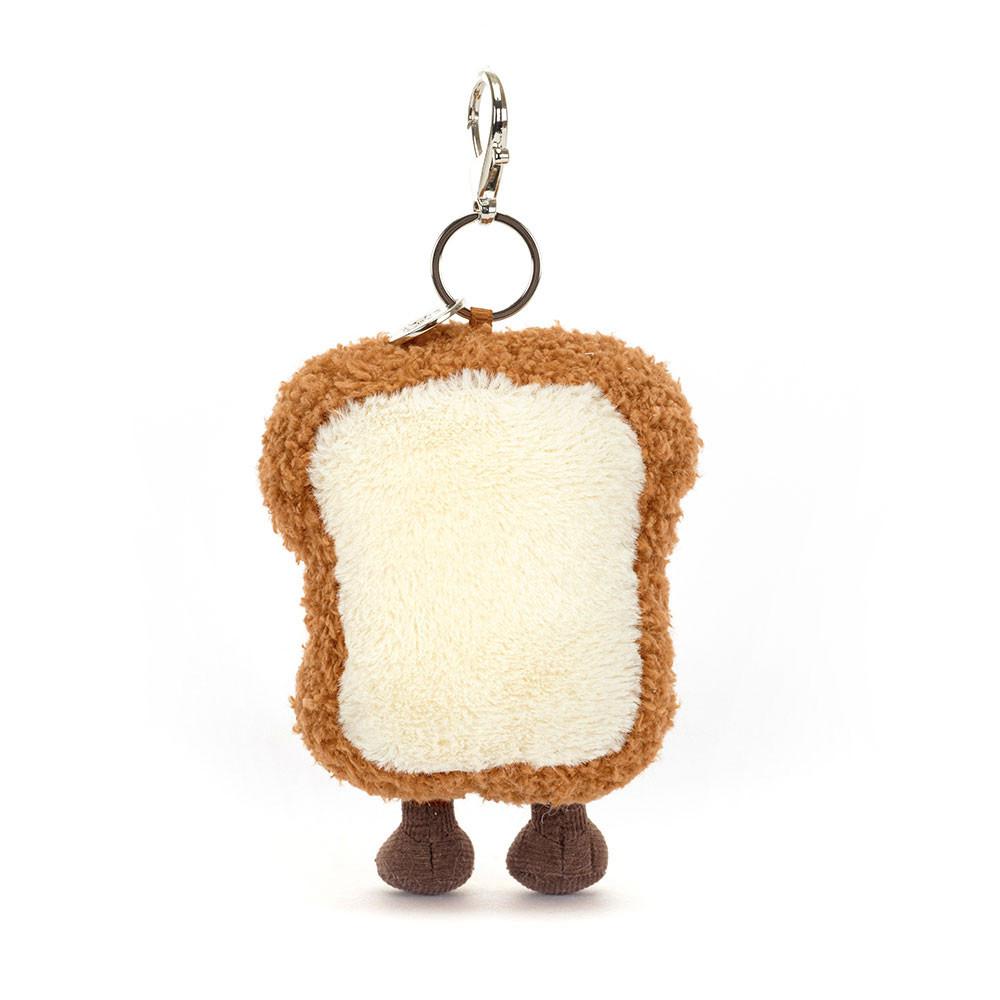 Jellycat Toast 19cm x 9cm x 4cm Bag Charm Braun | Deutschland  385-TYWFOV